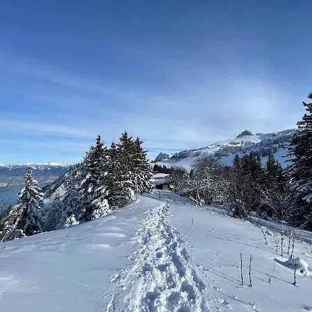 Bleuets Du Leman Vue Sur Lägenhet *